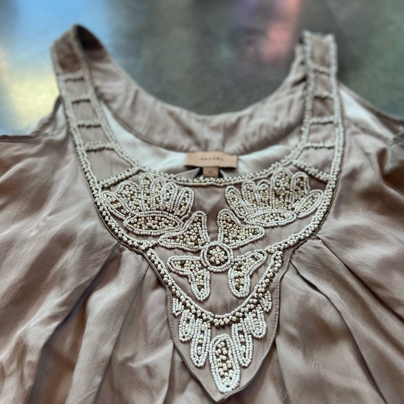 Beautiful 100% silk Kachel mini dress - size 10 AUS ; 8 CDN - Picture 2 of 3